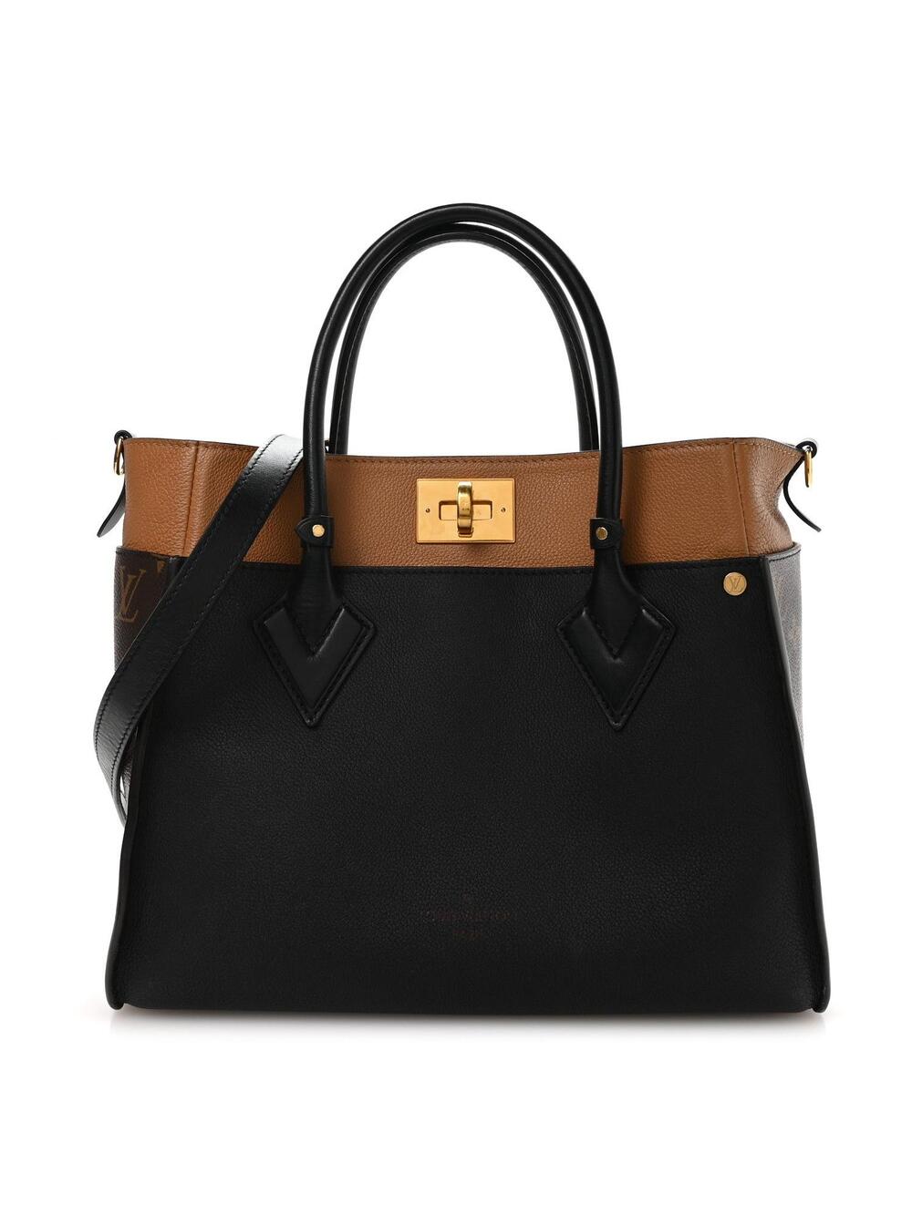 Louis Vuitton Calfskin On My Side Black #360800L19B